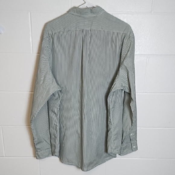 Polo by Ralph Lauren Micro Stripe Cotton Casual Button Down Shirt XXL - Picture 2 of 10